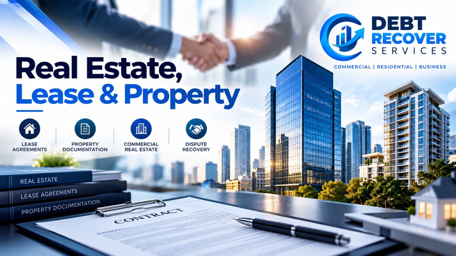 Real Estate, Lease & Property debt recovery